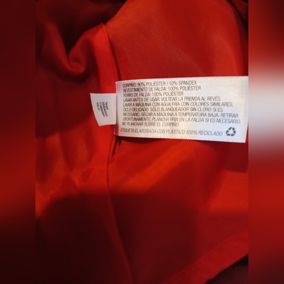 Cat & Jack Girls Dress Black Velvet Red Plaid Black Petticoat (7/8) - Picture 8 of 10